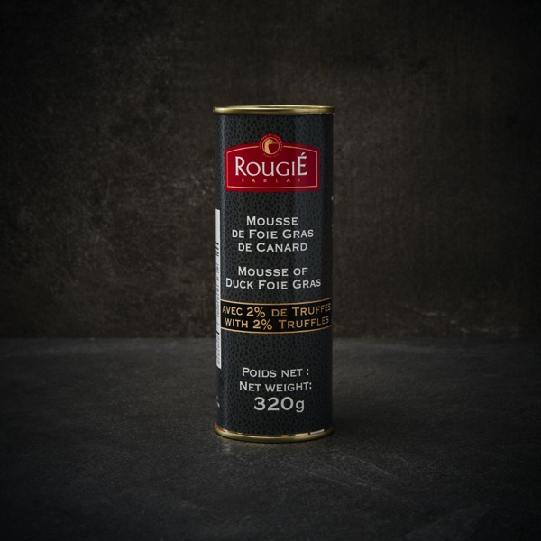 Foie Gras Mousse with Truffles 320 grams - Rougié