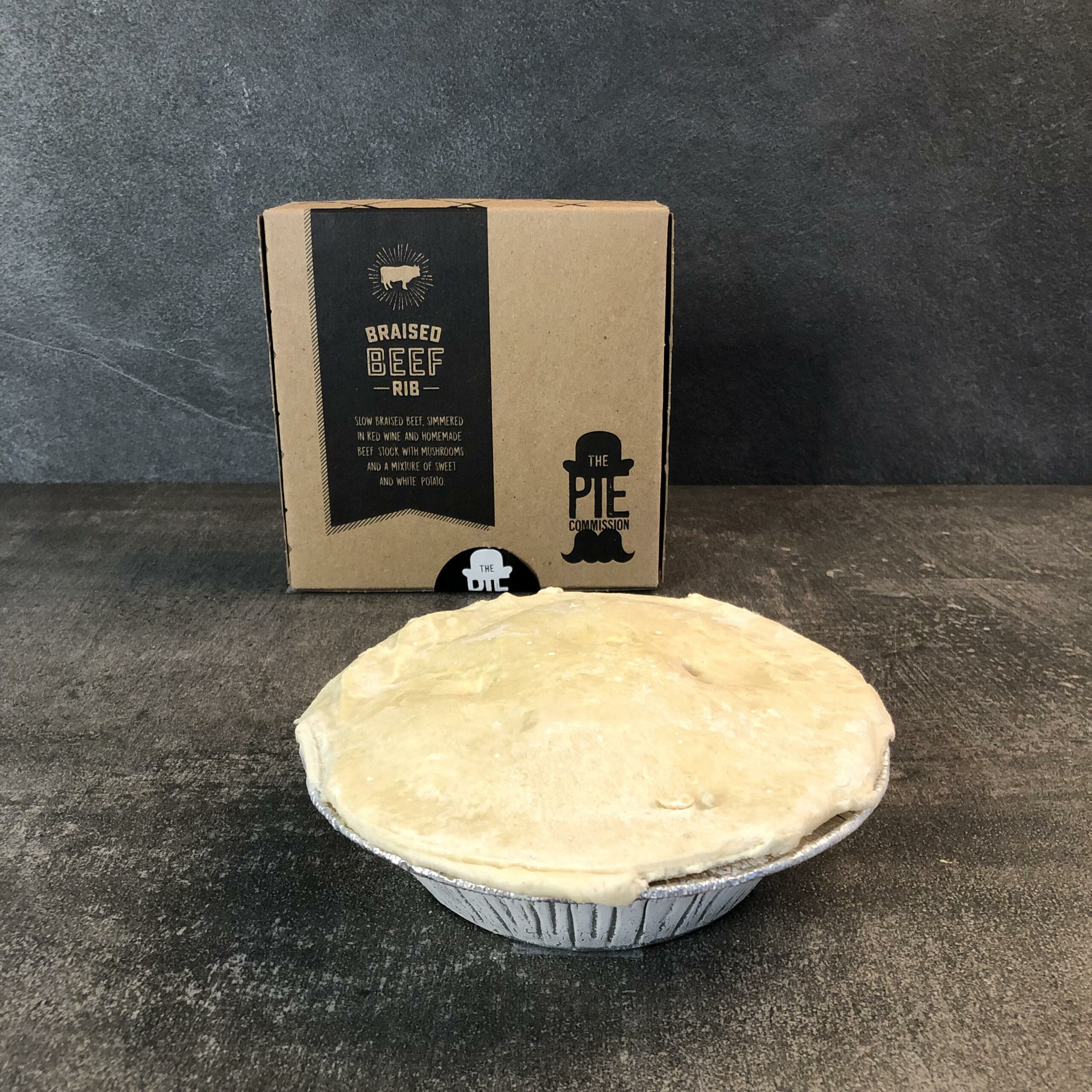 Braised Beef Rib Skinny Pie - Pie Commission