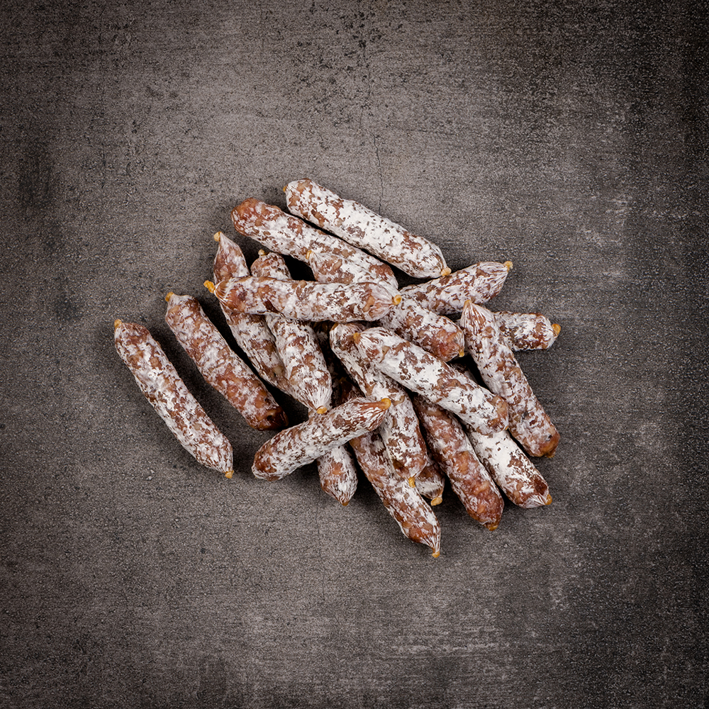 Dried Saucissons Sec (Mini) with Porcini - Le Batistou