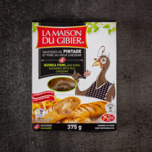 Guinea Hen Sausage with Cheddar and Asparagus- Retail