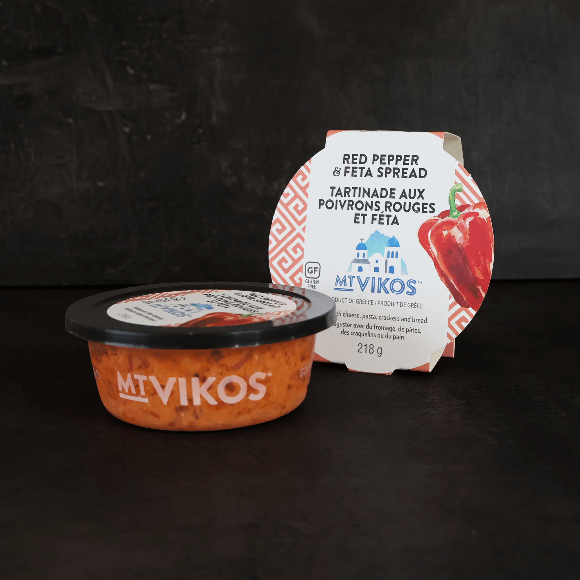 Red Pepper & Feta Spread- Mt Vikos