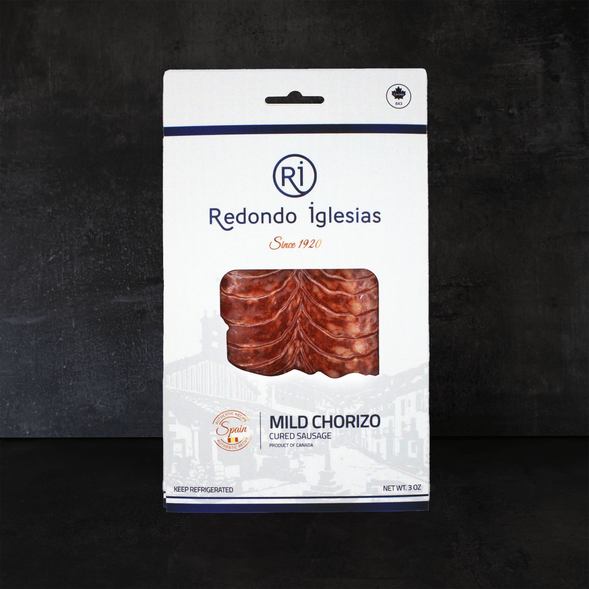 Chorizo Mild - Sliced - Redondo Iglesias