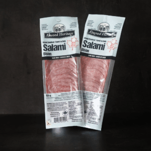 Bison Salami- Sliced- Atwood Heritage