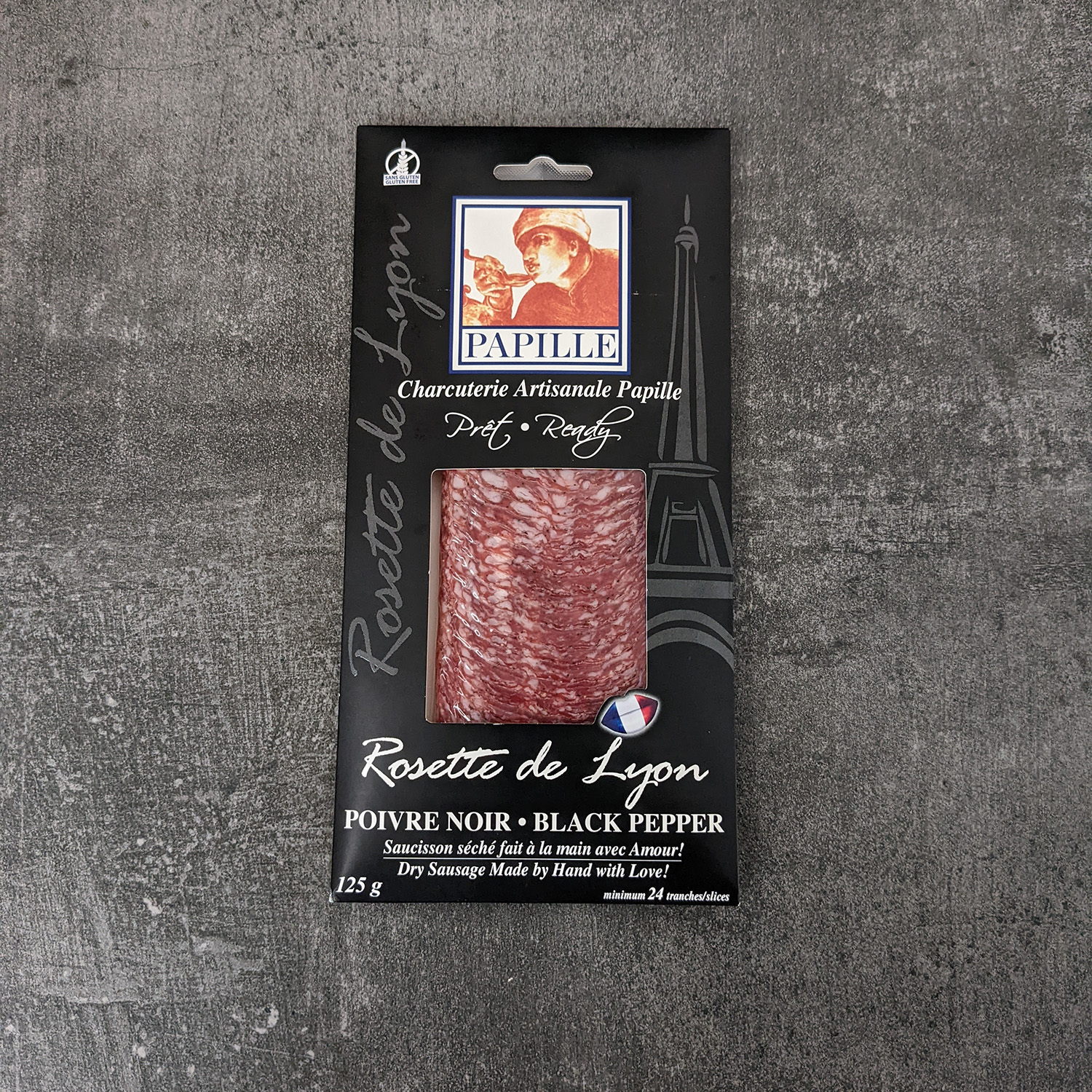 Rosette de Lyon - Sliced - Black Pepper - Papille